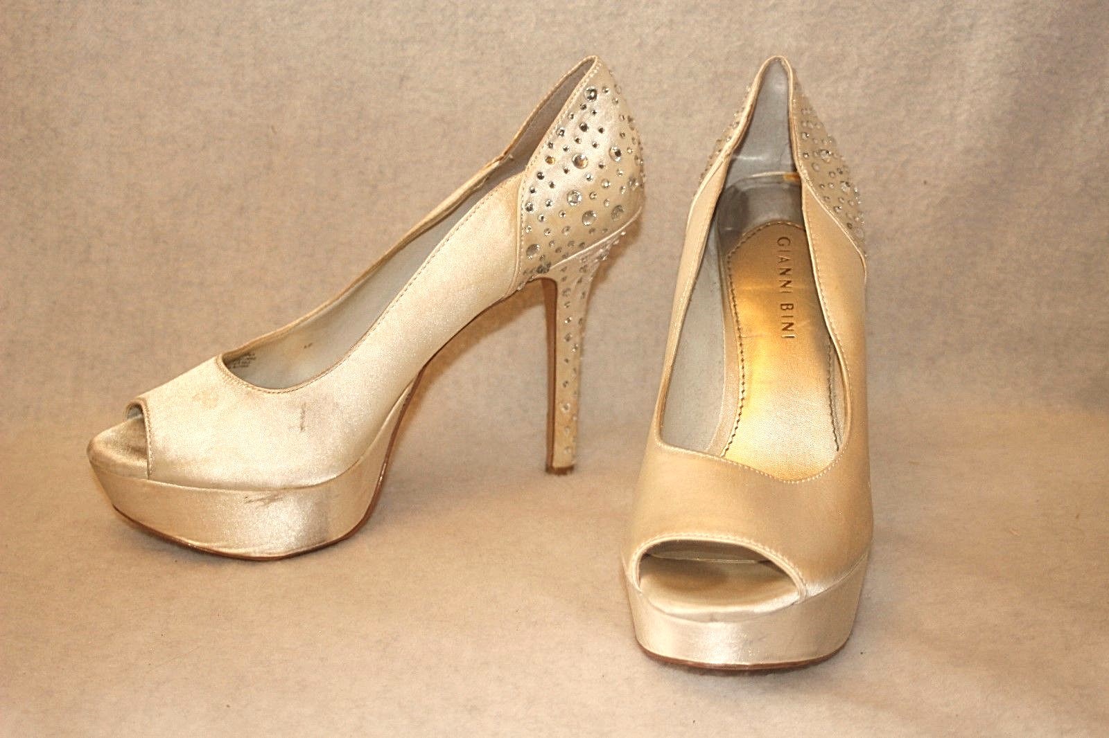 gianni bini white heels